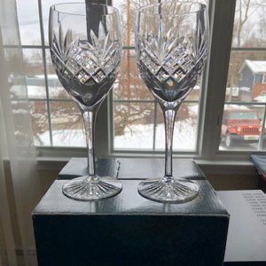 Galway Crystal O'Hara Goblets Glasses